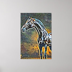 Meine digitale Kunstpinsel Leinwanddruck