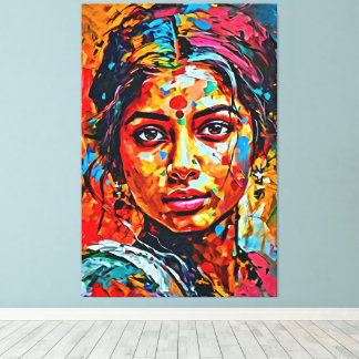 Meine digitale Kunstpinsel Leinwanddruck