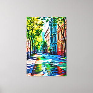 Meine digitale Kunstpinsel Leinwanddruck