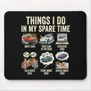 Meine Dinge Freizeit Auto Mousepad