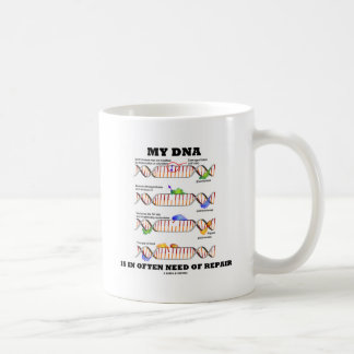 Meine DNA ist häufig im Bedarf der Reparatur Kaffeetasse