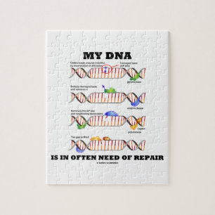 Meine DNA ist häufig im Bedarf der Reparatur Puzzle