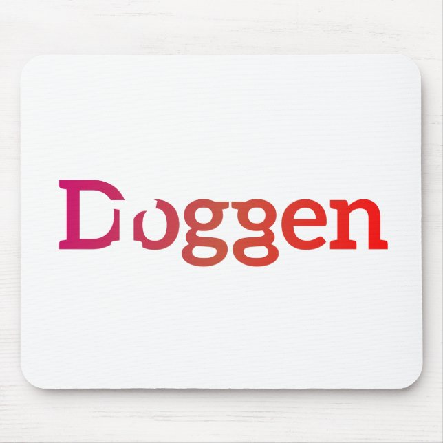 Meine Dogge ist eine Droge Mousepad (Vorne)