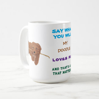 Meine Doodle-Lieblings-Tasse Kaffeetasse