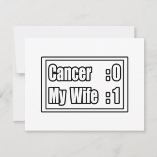 Meine Ehefrau Beat Cancer (Scoreboard)