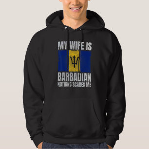 Meine Ehefrau ist Barbadian nichts interessiert mi Hoodie