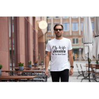 Meine Ehefrau ist der beste je Personalisierte T -