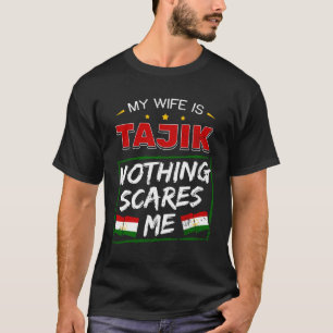 Meine Ehefrau ist die Tadschikische Roots-Republik T-Shirt