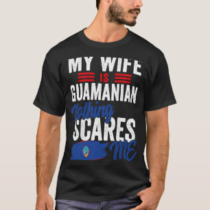 Meine Ehefrau ist Guamanian Guam Heritage Roots Fl T-Shirt