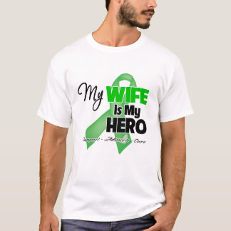 Meine Ehefrau ist mein Held - Nieren-Krebs T-Shirt