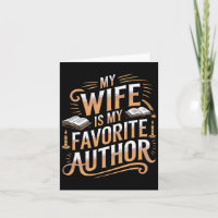 Meine Ehefrau ist mein Lieblings-Autor Apparel Spr