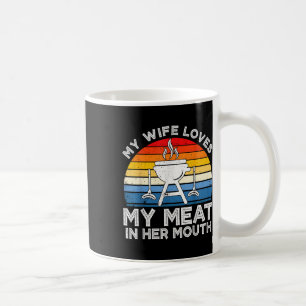 Meine Ehefrau Liebe mein Fleisch in ihrem Mund-Gri Kaffeetasse