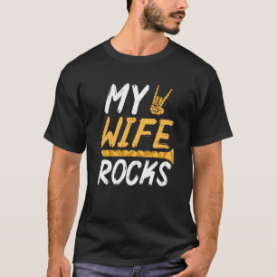 Meine Ehefrau Rocks Fluting & Flute 1 T-Shirt