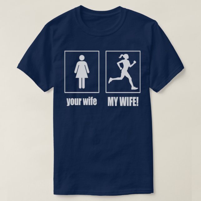 meine Ehefrau T-Shirt (Design vorne)