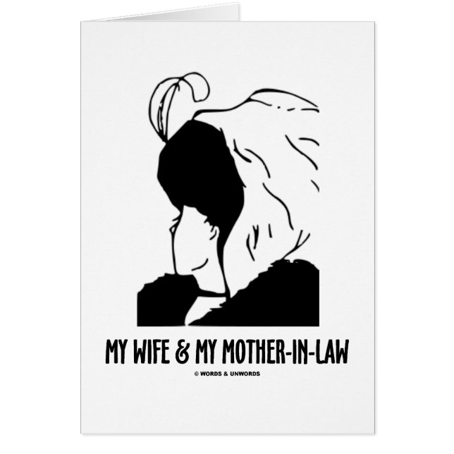 Meine Ehefrau und meine Schwiegermutter (optische (Vorne)