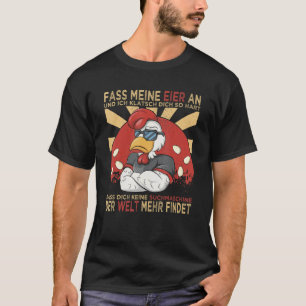 Meine Eier auf Hahn mit Sonnenbrille Vintage T-Shirt