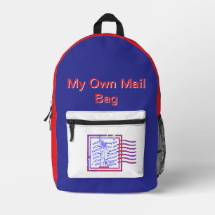 Meine eigene E-Mail-Tasche zurück in die Schule Bedruckter Rucksack