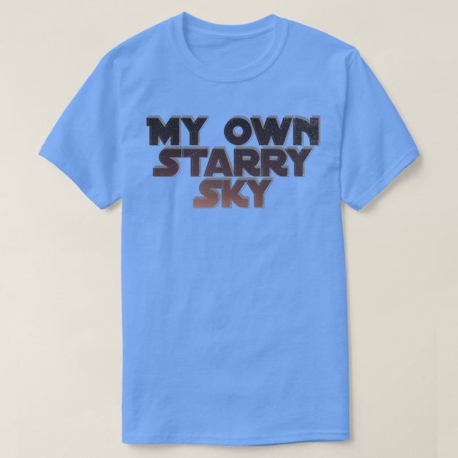 Meine eigene Starry Sky T-Shirt (Design vorne)