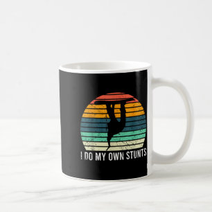 Meine eigenen Stunts Gebrochener Arm Snowboarden Kaffeetasse
