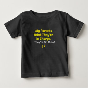 Meine Eltern denken, dass sie so niedlich sind, da Baby T-shirt