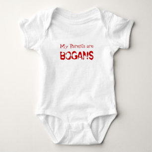 Meine Eltern sind Bogans-Shirt Baby Strampler