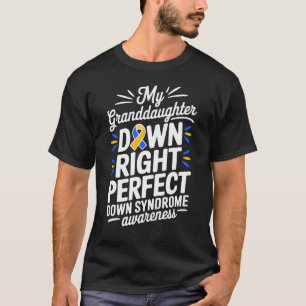 Meine Enkelin ist in Syndro ganz unten. T-Shirt
