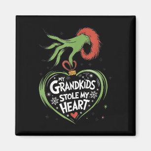 Meine Enkelkinder haben meiner Weihnachtsfamilie d Magnet