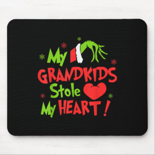Meine Enkelkinder haben mir das Herz gezaubert Mousepad