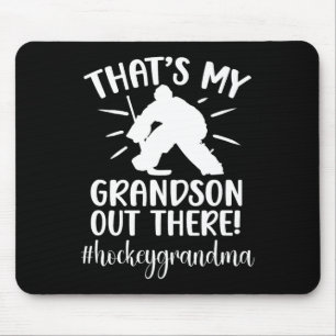 Meine Enkelsohn Hockey Oma Eishockeyspieler Großmu Mousepad