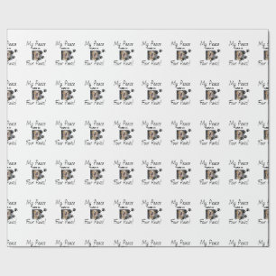 Meine Erholungen zum Frieden auf vier Säulen - Nie Geschenkpapier