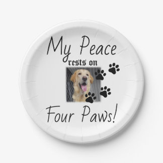 Meine Erholungen zum Frieden auf vier Säulen - Nie Pappteller