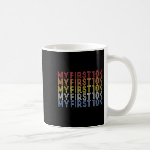 Meine erste 10k-Laufbahn-Finisher Funny Run Train Kaffeetasse