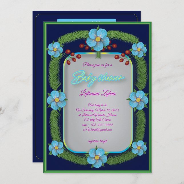 Meine erste Blume Bouquet. B. (Vorne/Hinten)