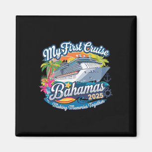 Meine erste Fahrt auf den Bahamas 2025 Niedliche e Magnet