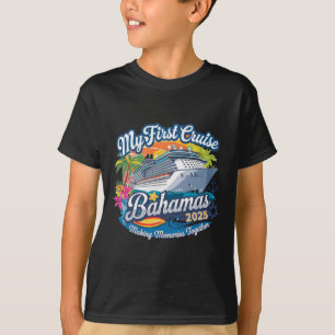 Meine erste Fahrt auf den Bahamas 2025 Niedliche e T-Shirt