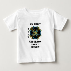 Meine erste Familie Wiedersehen Kaleidoskop Keepak Baby T-shirt