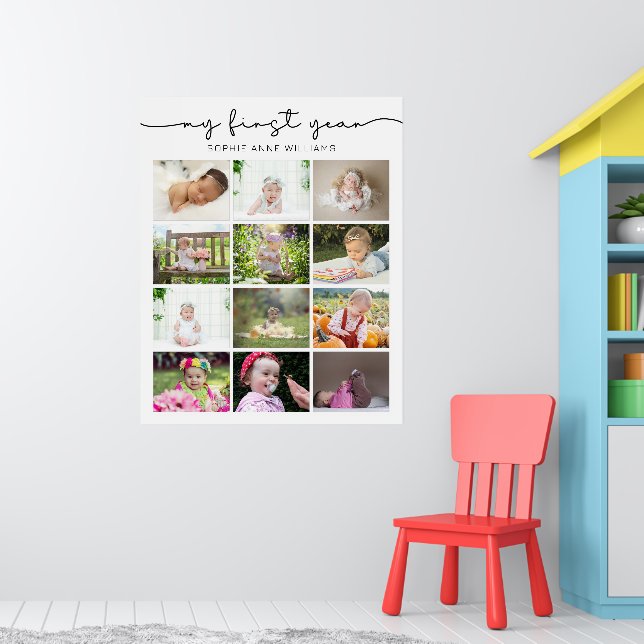 Meine erste FotoCollage Poster (Kinderzimmer 1)