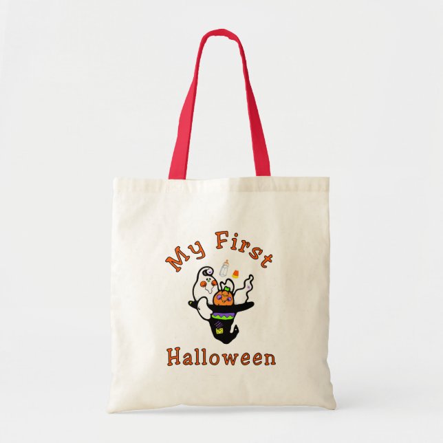 Meine erste Halloween-Baby-Tasche Tragetasche (Vorne)