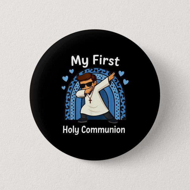 Meine erste heilige Kommunion  Button (Vorderseite)