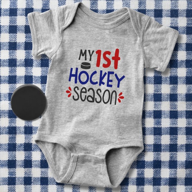 Meine erste Hockey-Saison Baby Strampler (Von Creator hochgeladen)