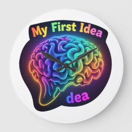 Meine erste Idee - kreatives und inspirierendes De Große Wanduhr