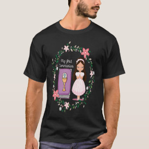 Meine erste Kommunion taufte katholisch und erhiel T-Shirt