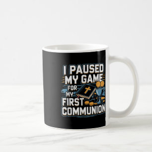 Meine erste Kommunion Videospiel-Controller-Gesche Kaffeetasse