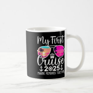 Meine erste Kreuzfahrt 2025 Mein erster Kreuzfahrt Kaffeetasse