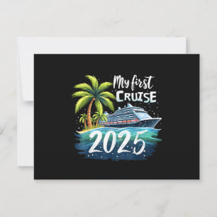 Meine erste Kreuzfahrt 2025 Postkarte