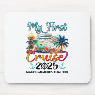 Meine erste Kreuzfahrt 2025 Süße erste Kreuzfahrtf Mousepad