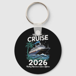 Meine erste Kreuzfahrt 2026 Familienurlaubsreise S Schlüsselanhänger