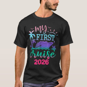 Meine erste Kreuzfahrt 2026 Familienurlaubsreise S T-Shirt