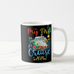 Meine erste Kreuzfahrt 2026 Kinder Urlaub passend  Kaffeetasse