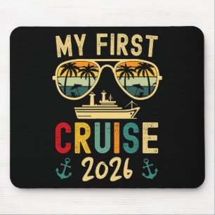 Meine erste Kreuzfahrt 2026 passende Familien-Kreu Mousepad